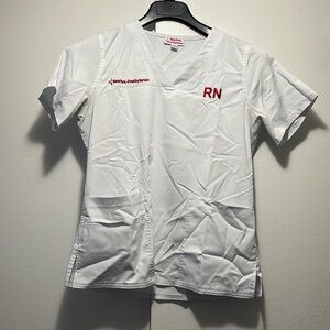 New York Presbyterian NYP size small scrub top